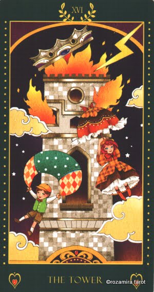 Bowring heart Tarot - Doubts the story cards (Taiwan)
